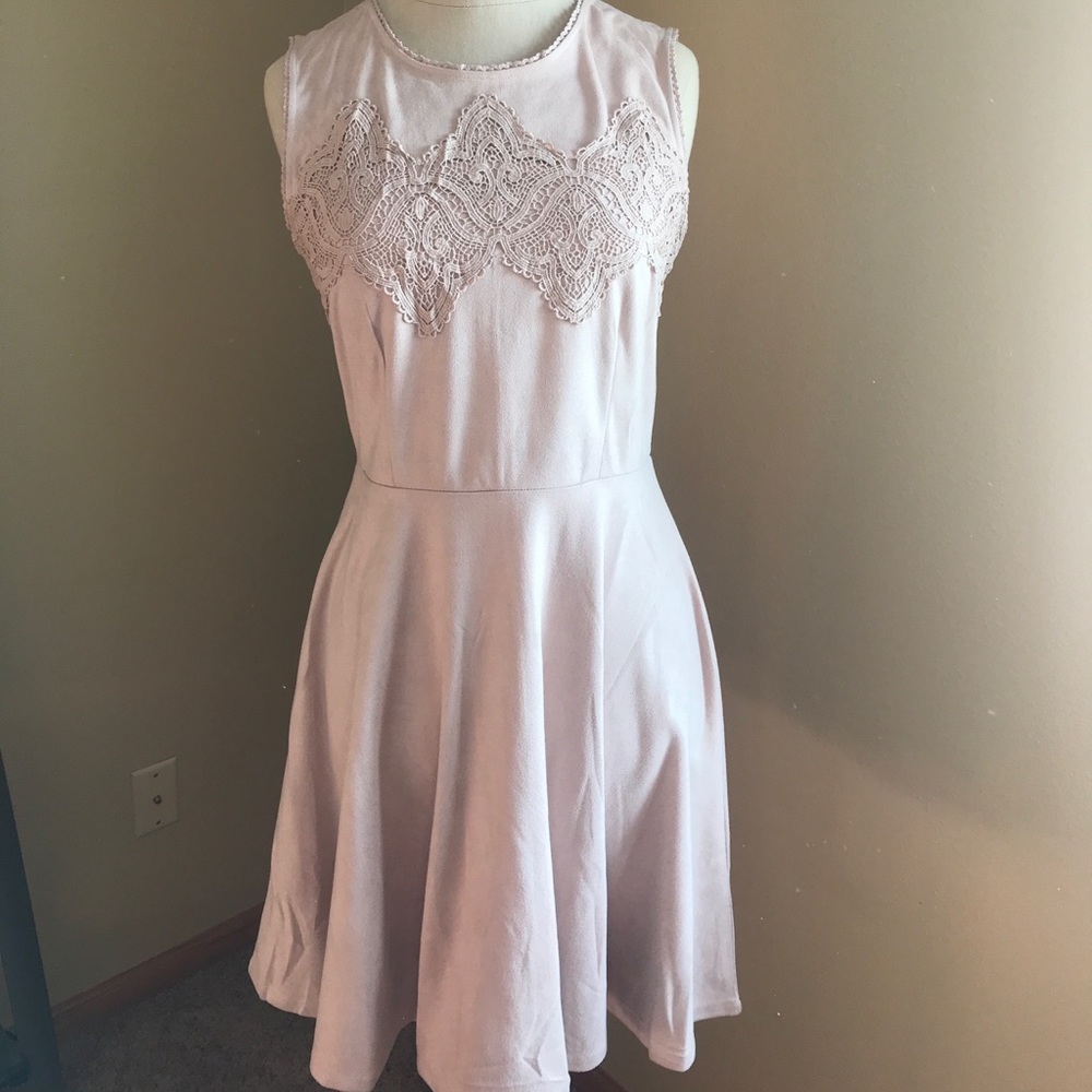 Francesca’s Blush Dress NWT